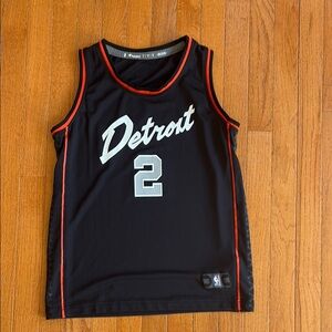 Detroit Pistons youth Cade Cunningham jersey. Excellent condition. Size large